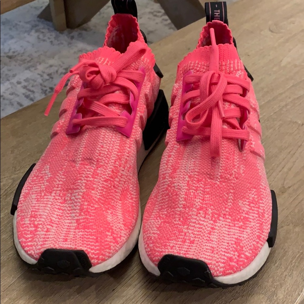 Adidas Prime Knit primeknit solar pink NMD R1 9